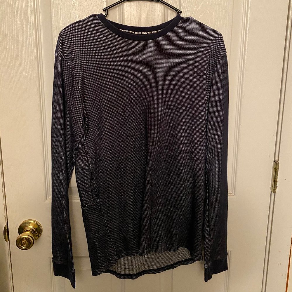 Nike SB Navy Long Sleeve Thermal
